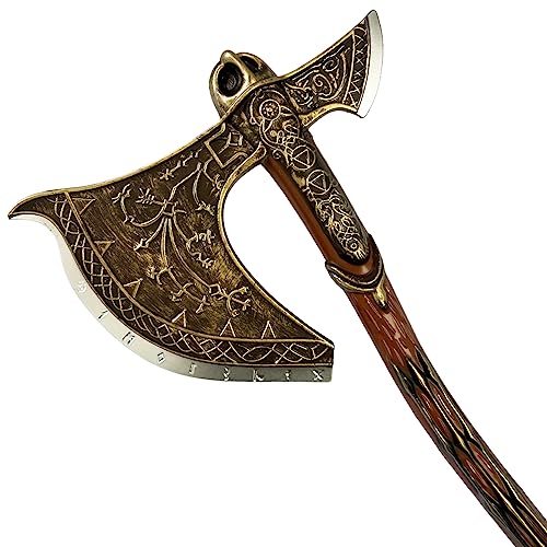 36.5 Inch Viking Foam Axe Sword for Cosplay Costume Prop O9358