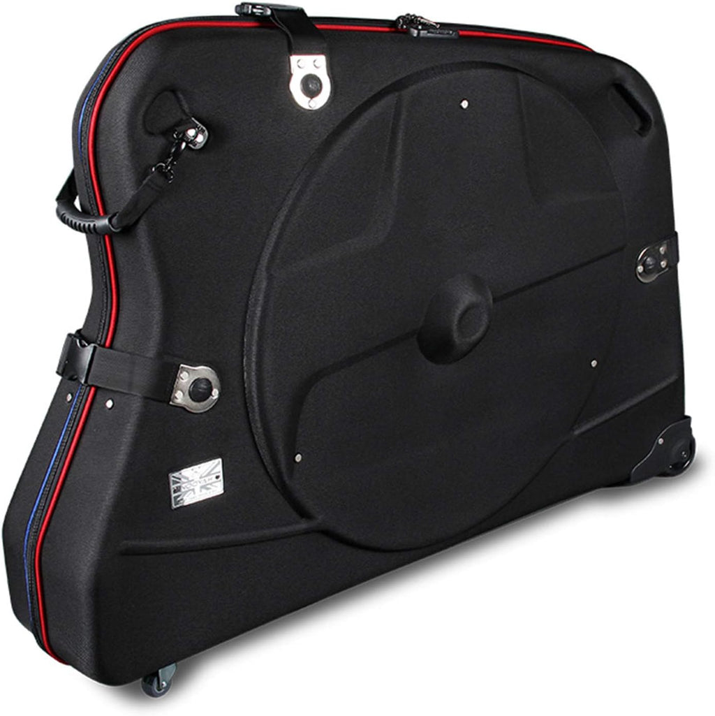 Bike Bicycle Air Flights Travel Hard Case Box Bag, Round Trip Transition Bike Travel Case Transport Equipment