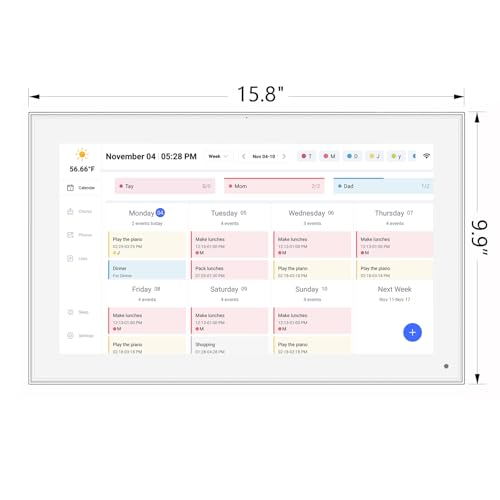 10.1 Inch Smart Digital Calendar Planner with Touchscreen H43515