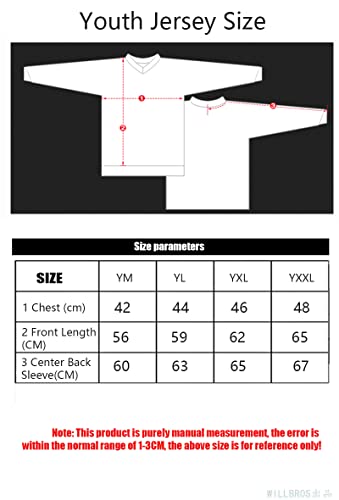 Youth Motocross Jersey and Pants Set for Kids E30473