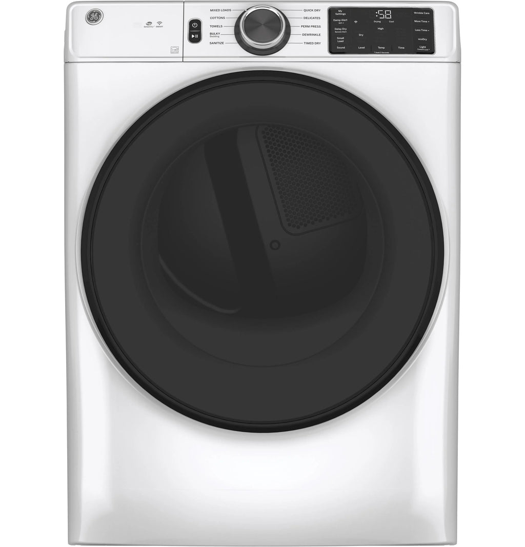 Ge Gfd55gs 28" Wide 7.8 Cu Ft. Energy Star Rated Gas Dryer - White