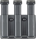 Safariland Duty Gear Bianchi 775-76-13: Slimline Open-Top Triple Magazine Pouch, STX Tactical, Black