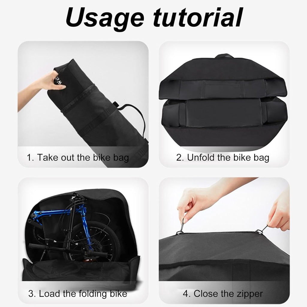 Bicycle Travel Bag for Cars, Trains, and Air Travel Z749