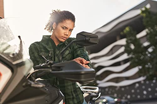 Women's Armored Plaid Motorcycle Flannel Jacket Z964974