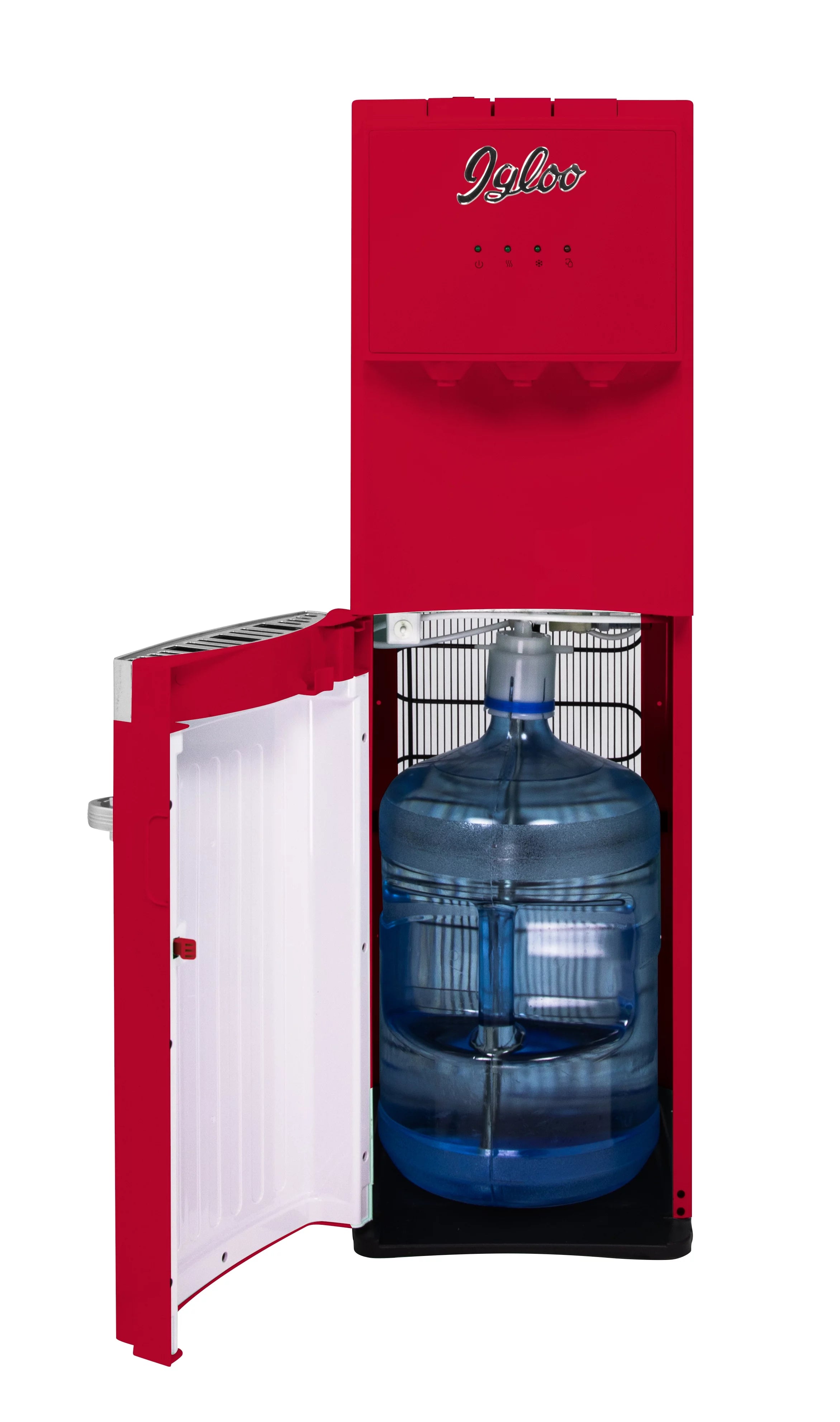 Retro Water Cooler, Red P352520