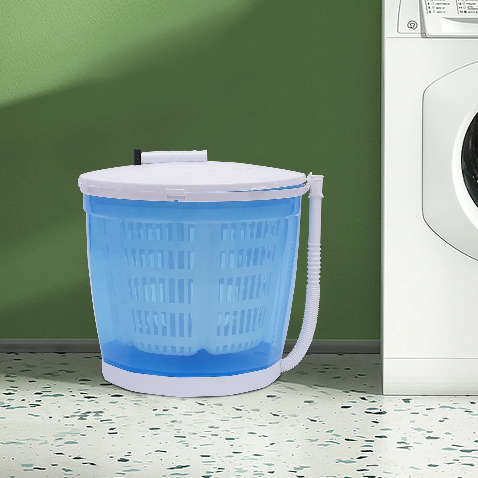 Portable Mini Spin Dryer for Travel Outdoor Use X195241