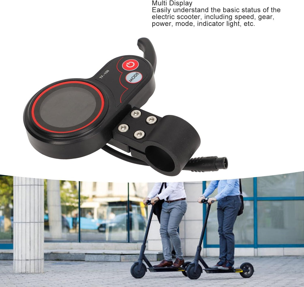Electric Scooter Thumb Throttle with LCD Display, 6 Pin Waterproof Connector L309