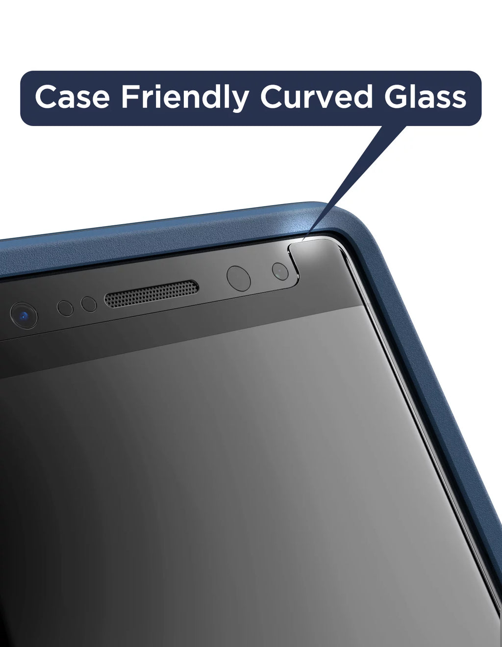 Tempered Glass Screen Protector for Galaxy S9 Plus with Applicator Q699