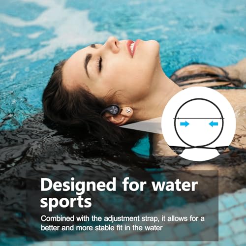 Bone Conduction Swimming Headphones with MP3 Player, IPX8 Waterproof Z7228