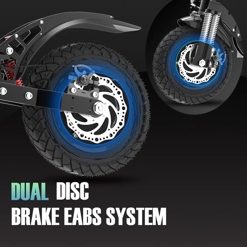 Electric Scooter, 60V 2600W Dual Motors, 45MPH, 40 Miles Range A33144