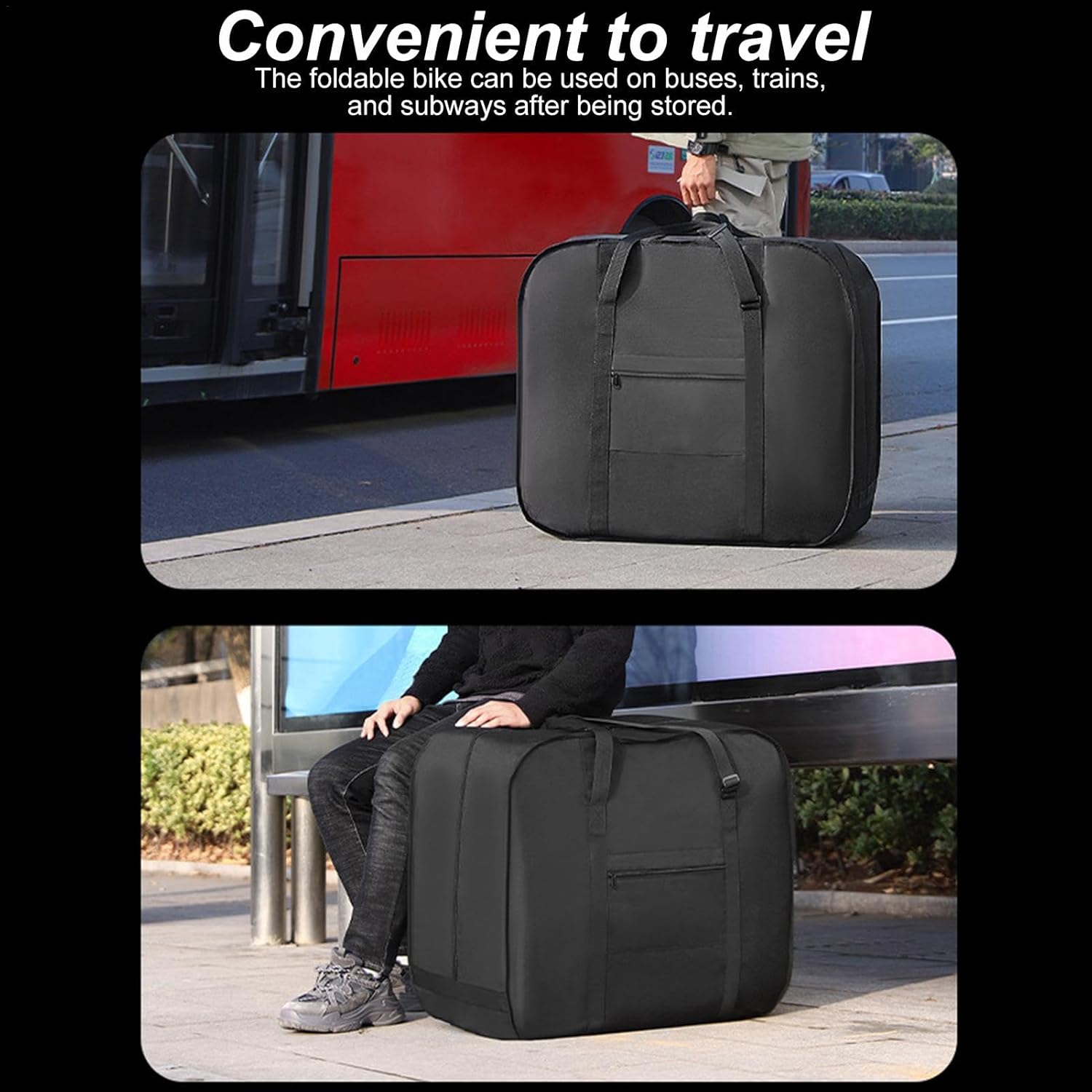 Bicycle Travel Bag for Cars, Trains, and Air Travel Z749