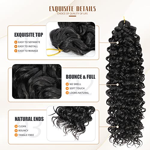 Ocean Wave Crochet Hair Synthetic Braiding Hair Extensions K7735