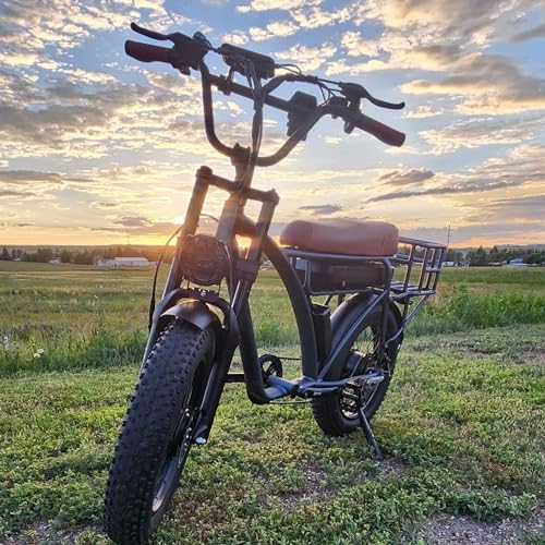 Dual Motor 2000W Electric Bike for Adults, Full Suspension, 18AH Removable Battery, Fat Tire Bicycle U8419