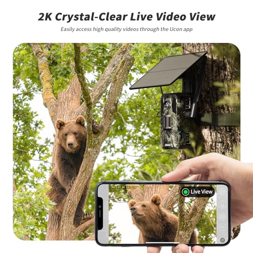 4G LTE Cellular Trail Camera with Live Streaming and Motion Activation J5433