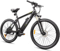 HOTEBIKE Electric Bike for Adults 500W Electric Mountain Bike with 48V 13AH Removable Battery 26" Electric Bicycle Ebike with 21 Speed LED Headlight Rear Light