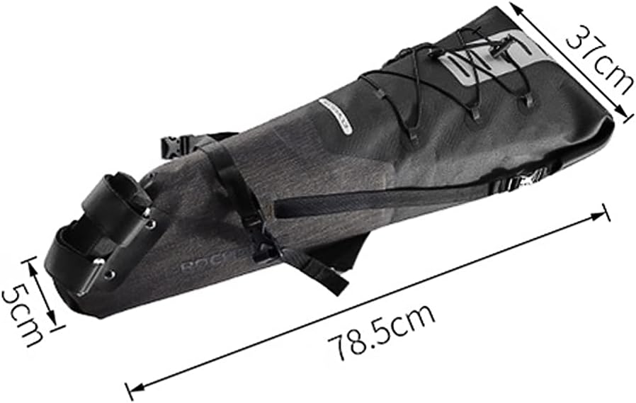 Waterproof Large Capacity Bike Seat Bag for Road Mountain Cycling G58481