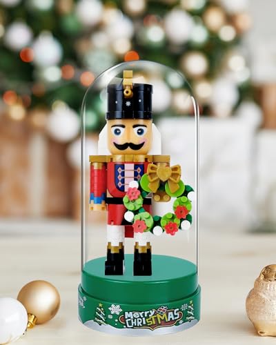 Pink Nutcracker Christmas Decor, Handmade Wooden Figure, 12" S521569