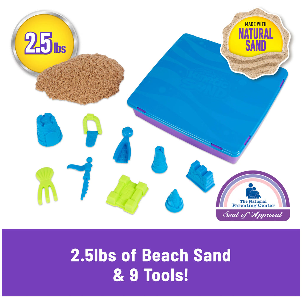 Beach Castle Sand Play Set with Molds & Tools X4837