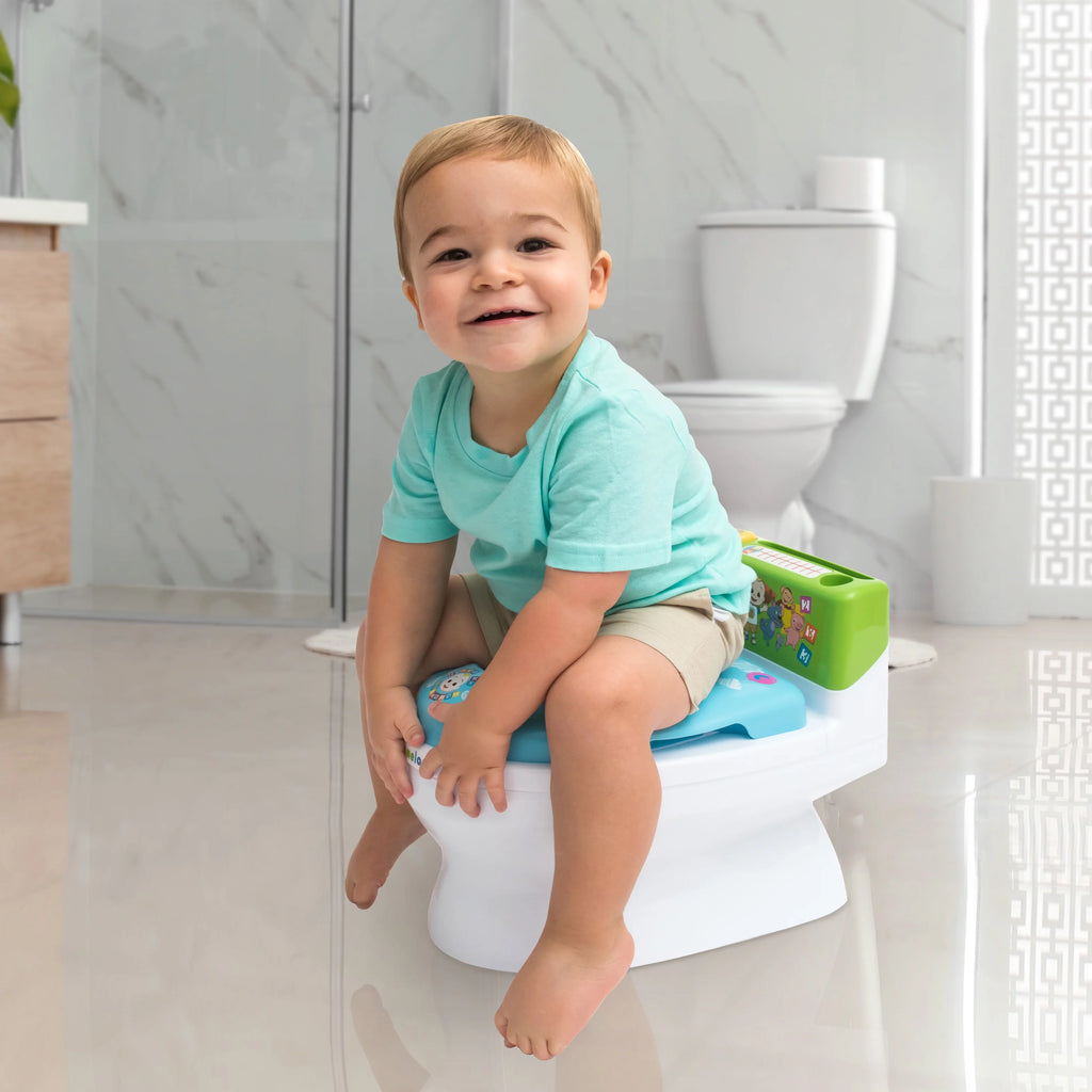 Musical Transition Potty Trainer with Splash Guard and Storage L90453