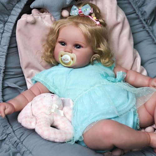 Lifelike Reborn Baby Doll 20 Inch Realistic Newborn with Gift Box E35178