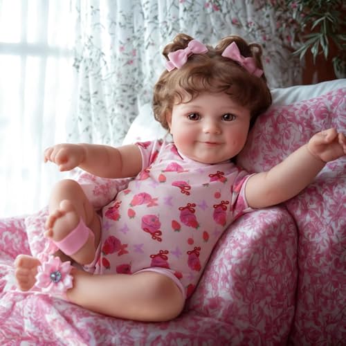 Lifelike Reborn Baby Doll 20 Inch Realistic Newborn with Gift Box E35178