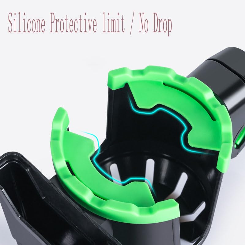 Cup Holder with Phone Holder for Bike, Stroller, Wheelchair U889