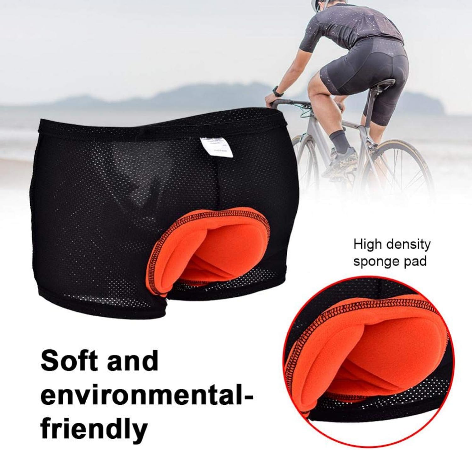 Men's 3D Padded Cycling Shorts E1224