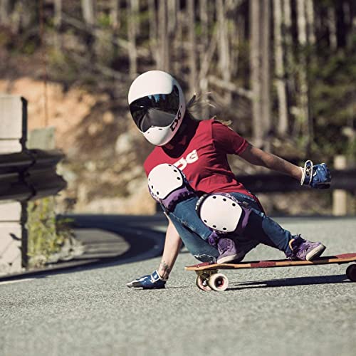 Full-Face Helmet with Two Visors for Skateboarding and E-Skating O91823