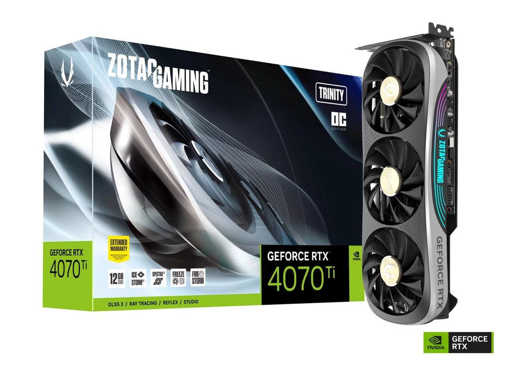 GeForce RTX 4070 Ti Trinity OC 12GB GDDR6X Gaming Graphics Card R599882