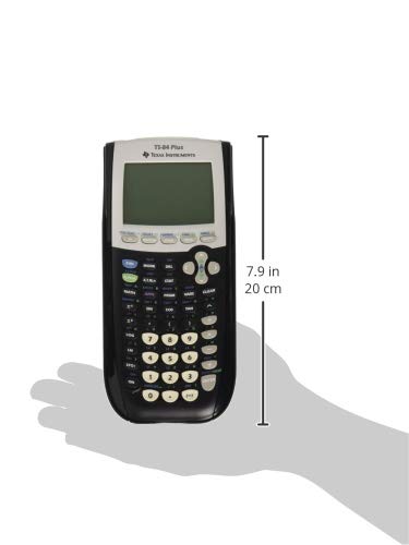 TI-84 Plus Graphics Calculator, Black N206998